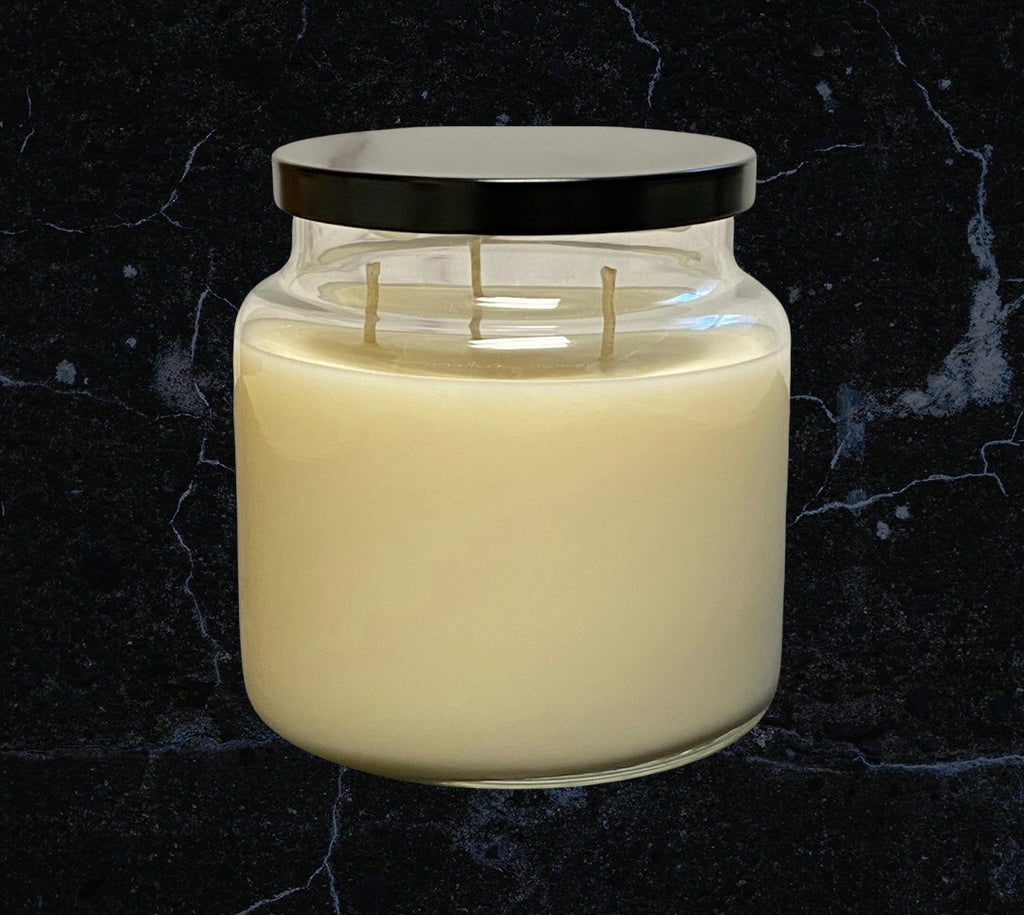 Apple Pumpkin- 3 Wick Scented Soy Candle.