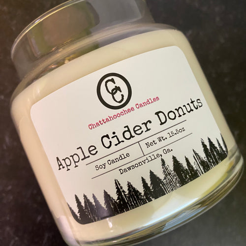 Apple Cider Donuts- 3 Wick Soy Candle