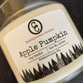 Apple Pumpkin- 3 Wick Scented Soy Candle.