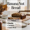 Banana Nut Bread- 3 Wick Candle