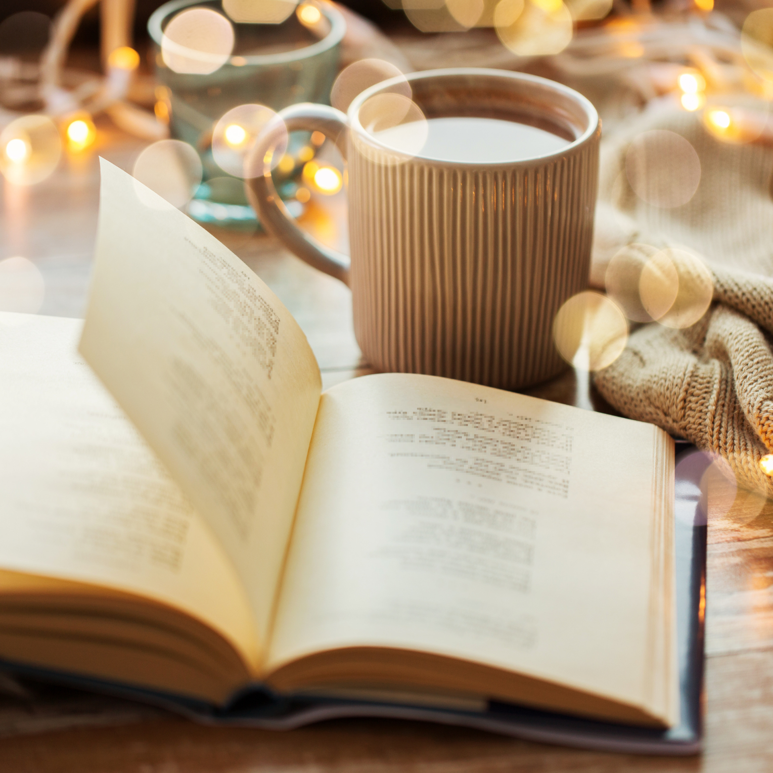 Book & Bean- 3 Wick Scented Soy Candle