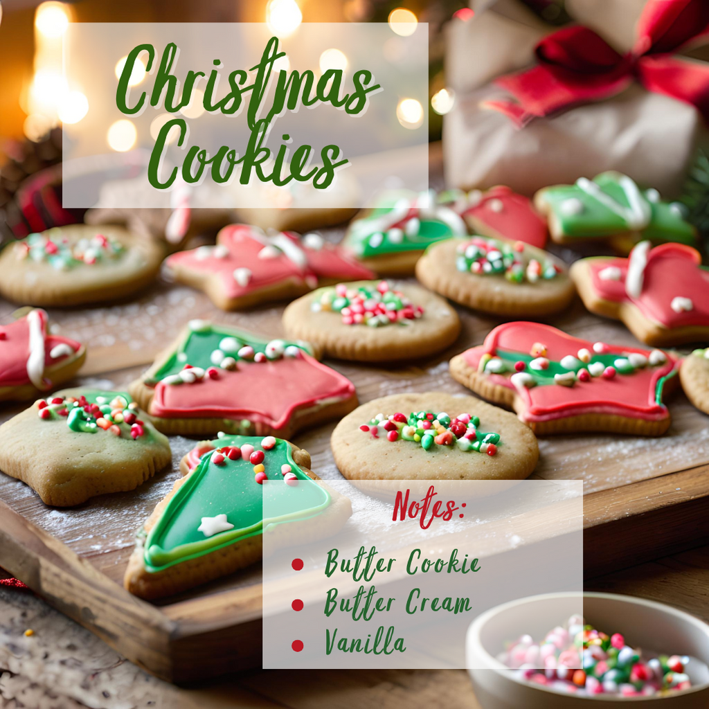 Christmas Cookies- 3 Wick Scented Soy Candle