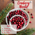 Cranberry Woods- 3 Wick Scented Soy Candle