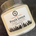 Fruit Loops- 3 Wick Scented Soy Candle