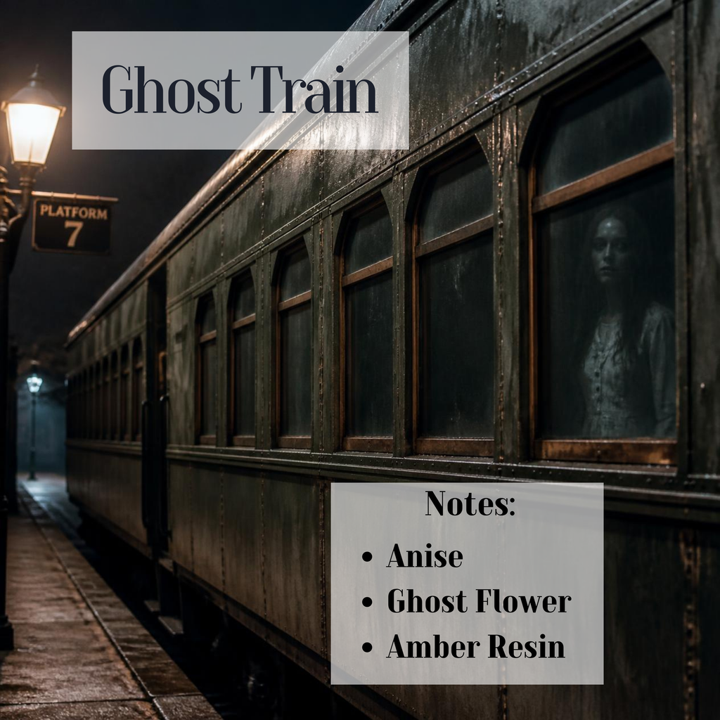 Ghost Train- 3 Wick Scented Soy Candle