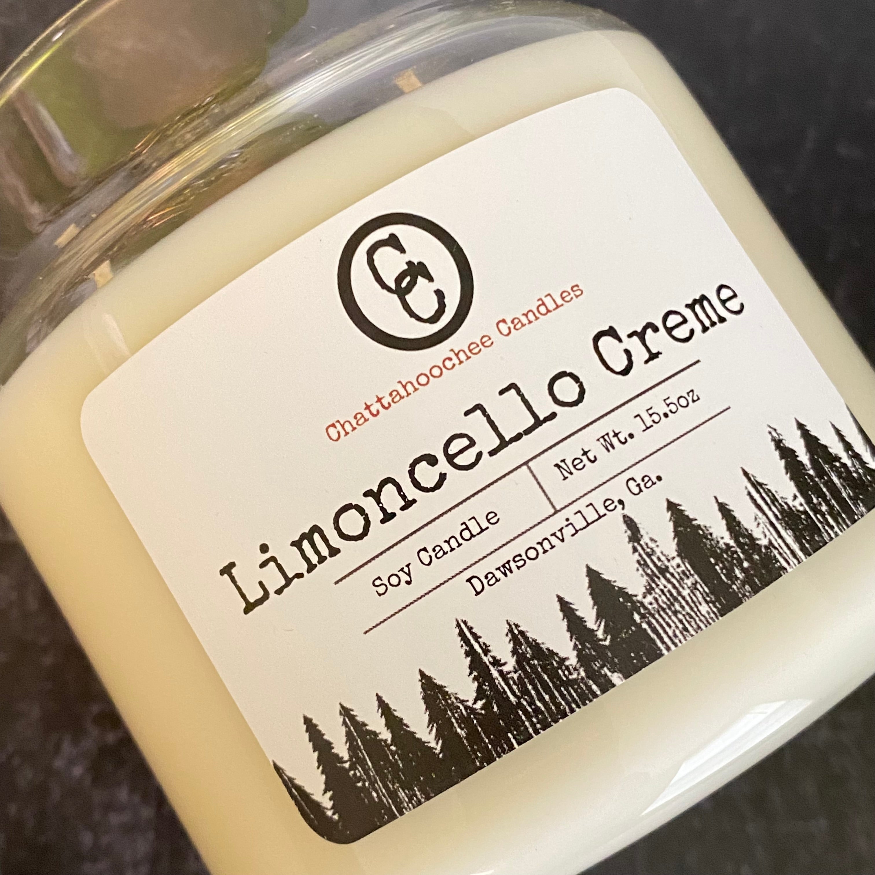 Limoncello Creme- 3 Wick scented Soy Candle