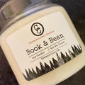 Book & Bean- 3 Wick Scented Soy Candle