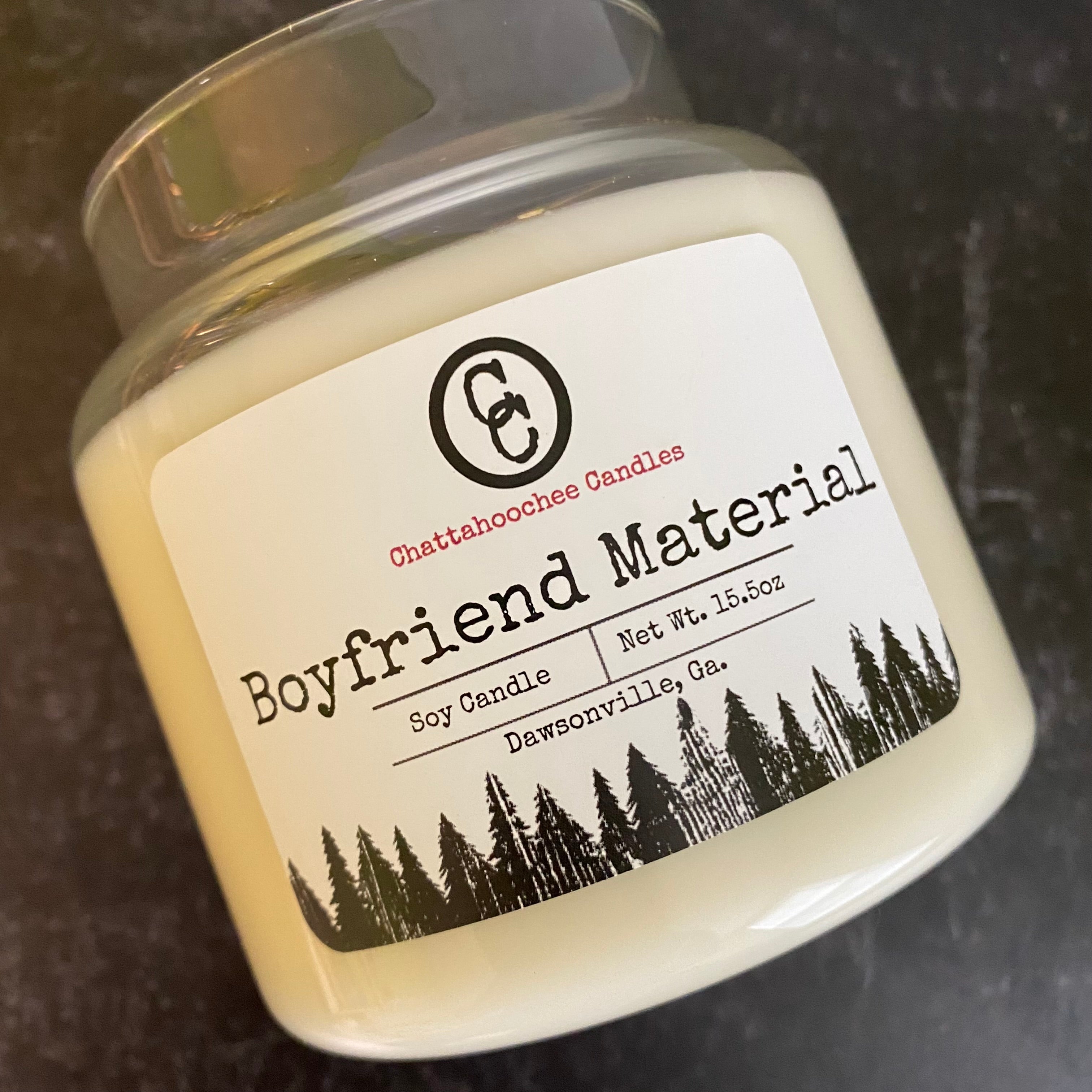 Boyfriend Material- 3 Wick Scented Soy Candle