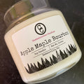 Apple Maple Bourbon- 3 Wick Scented Soy Candle