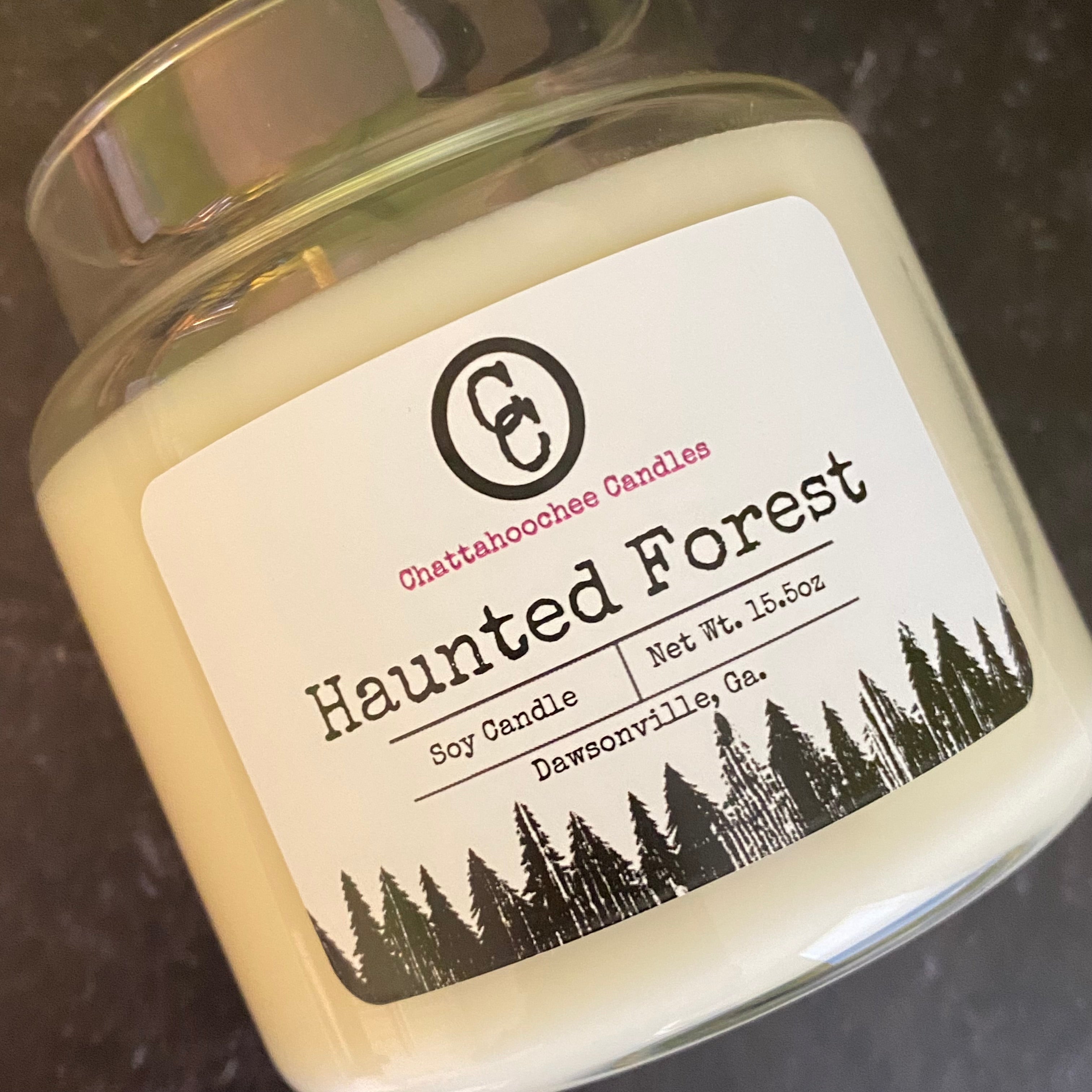Haunted Forest- 3 wick Scented Soy Candle