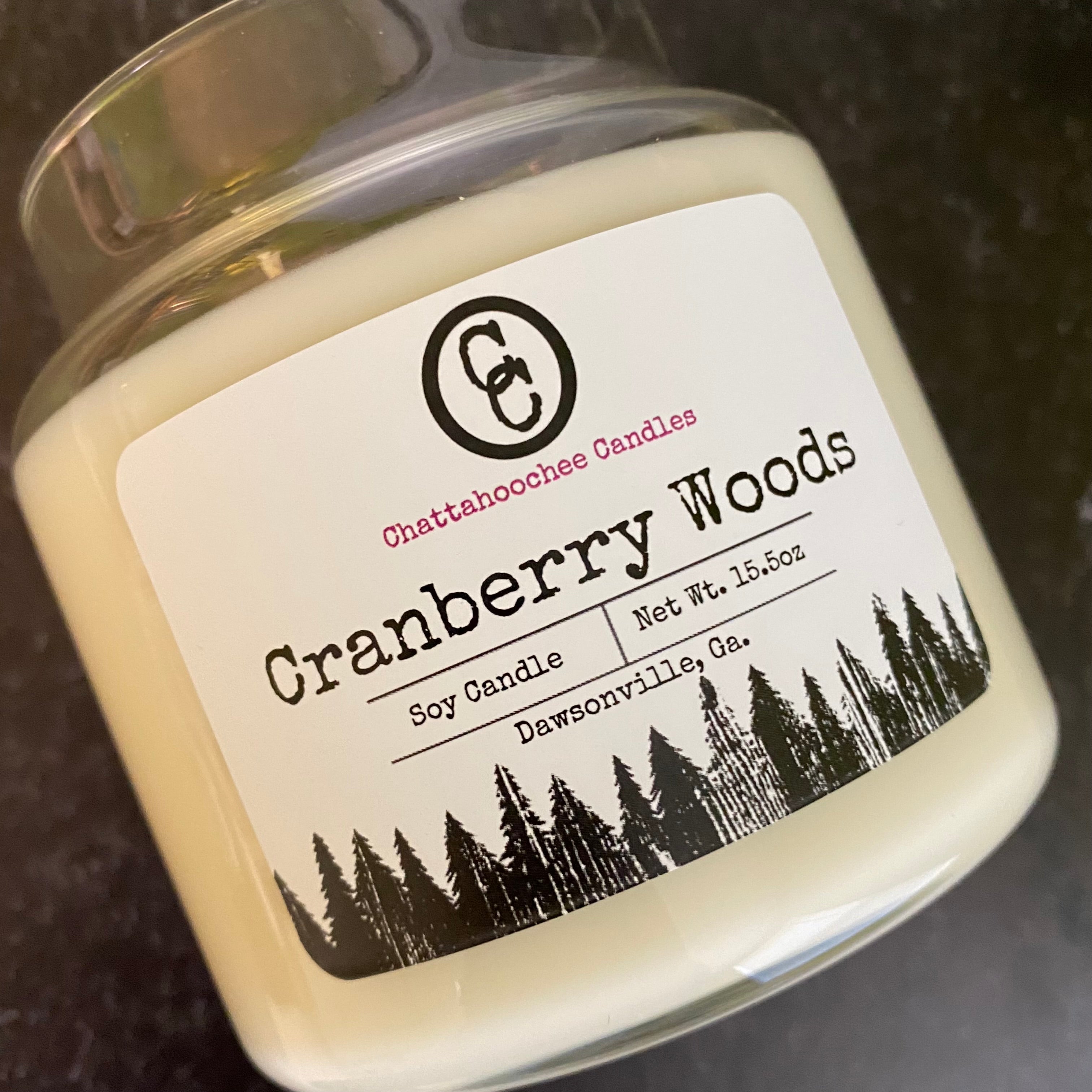 Cranberry Woods- 3 Wick Scented Soy Candle