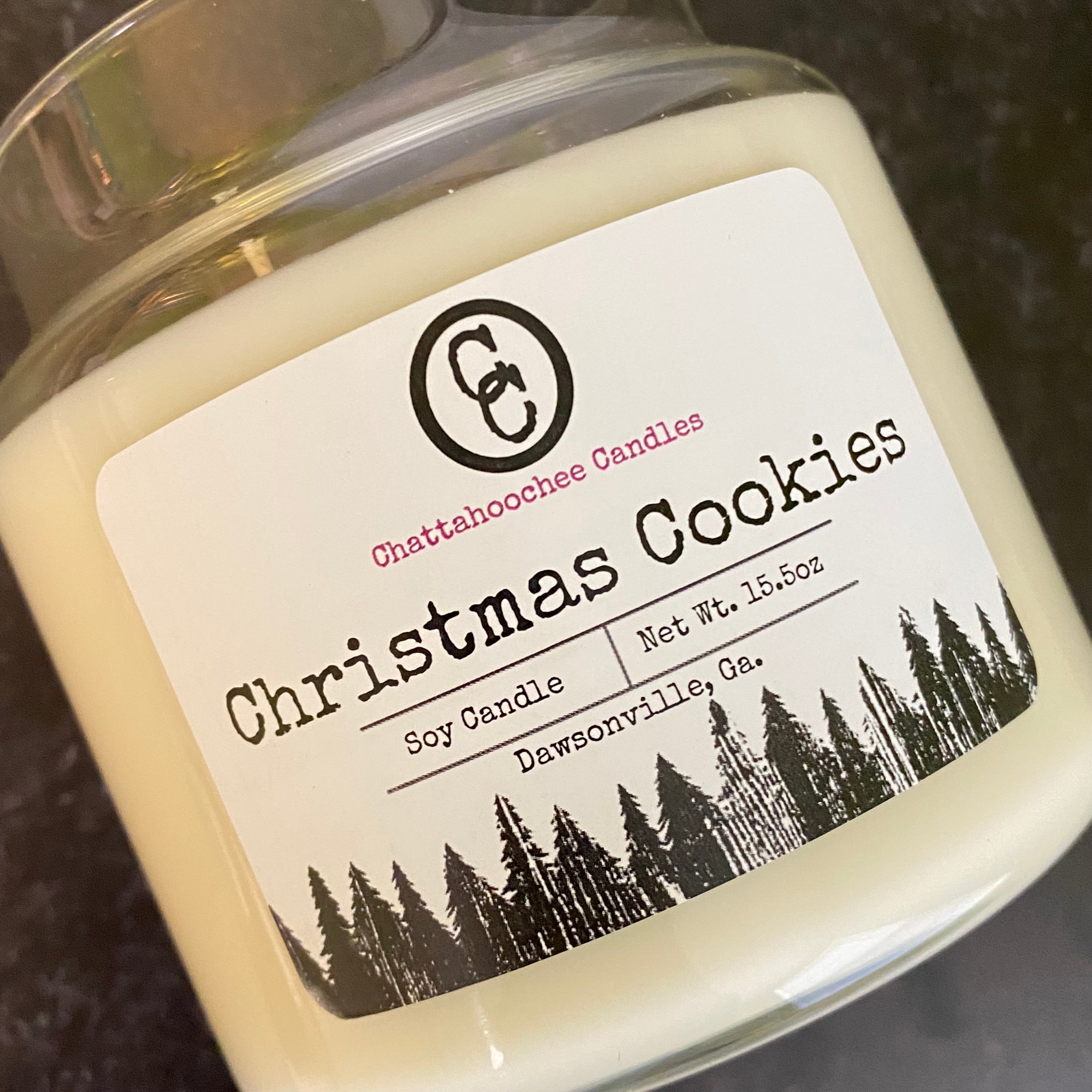 Christmas Cookies- 3 Wick Scented Soy Candle