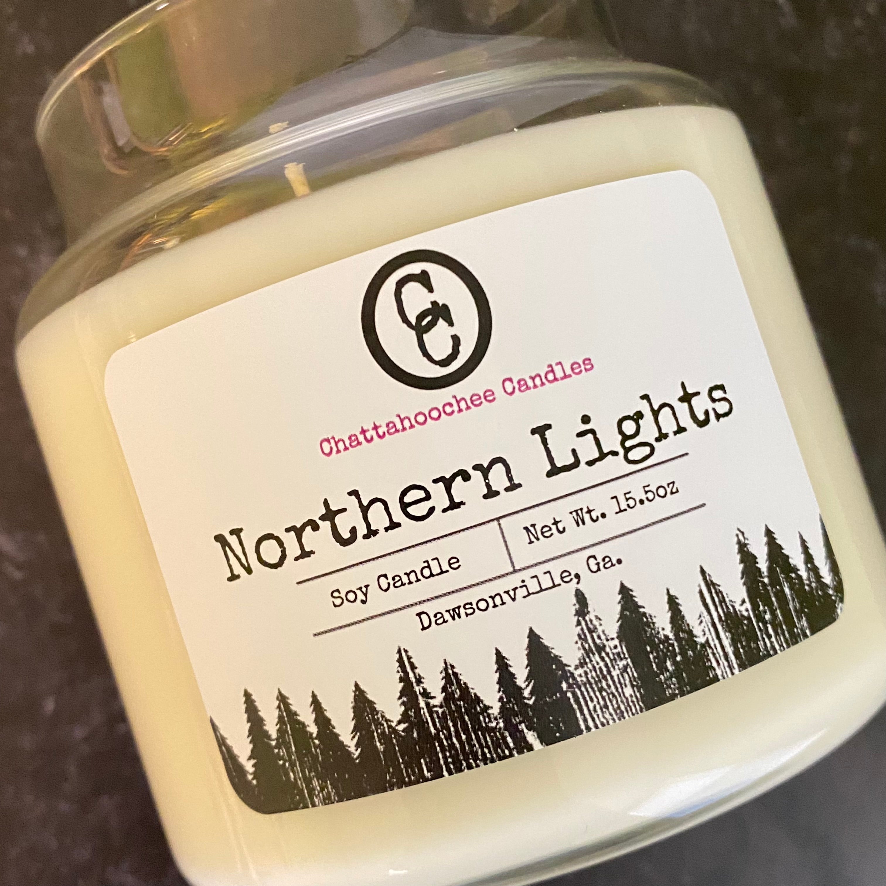 Northern Lights- 3 Wick Scented Soy Candle