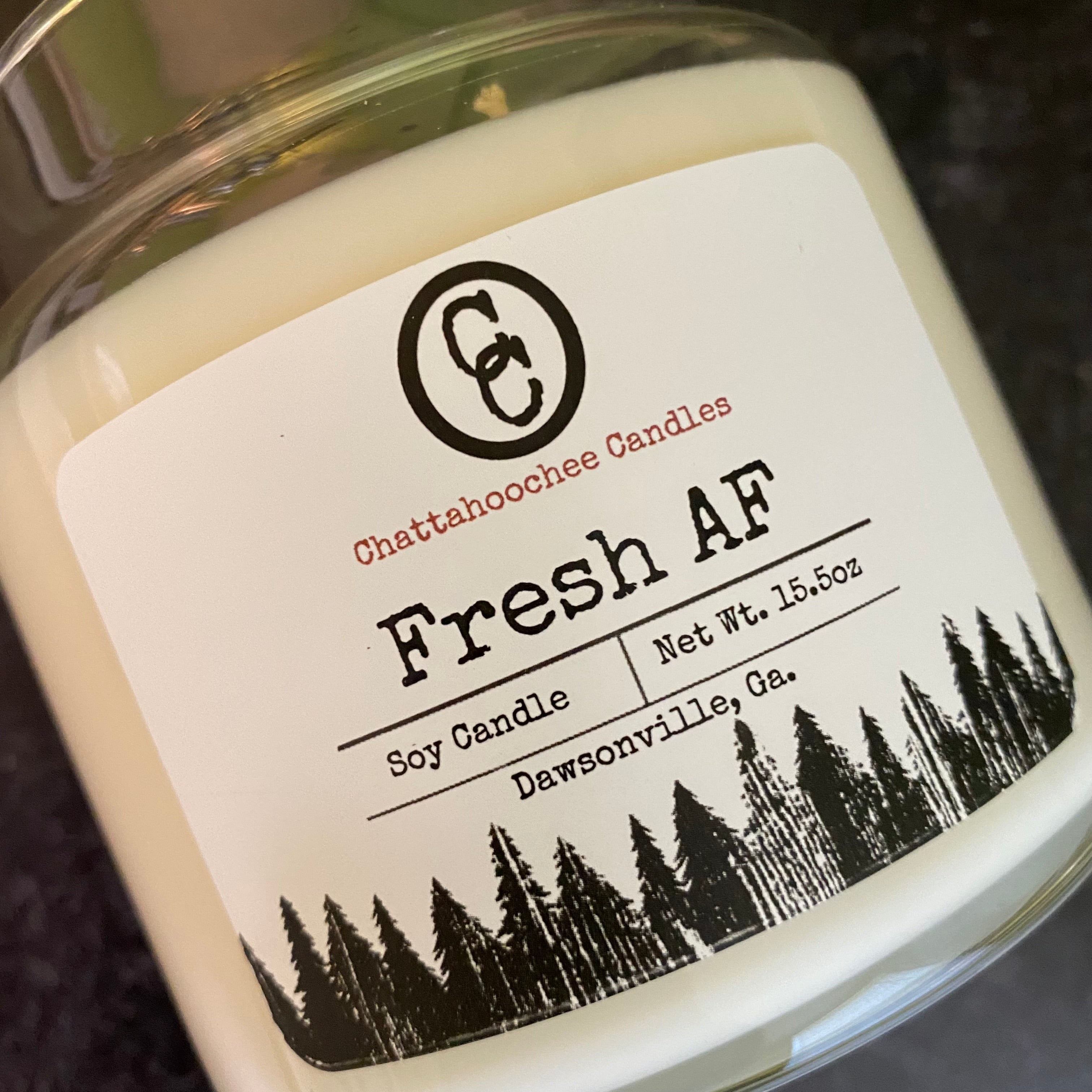 Fresh AF- 3 Wick Scented Candle