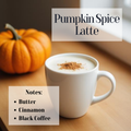 Pumpkin Spice Latte- 3 Wick Candle