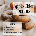 Apple Cider Donuts- 3 Wick Soy Candle