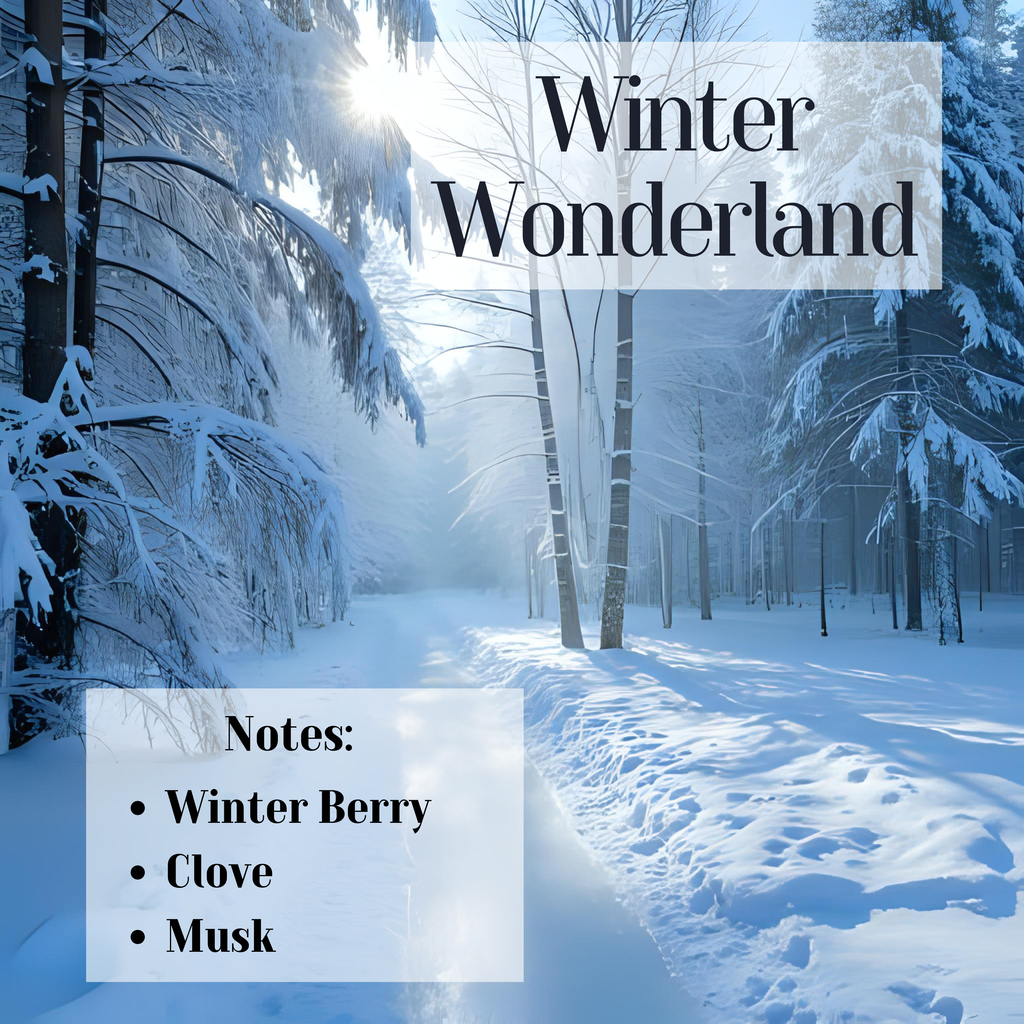 Winter Wonderland- 3 Wick Scented Soy Candle
